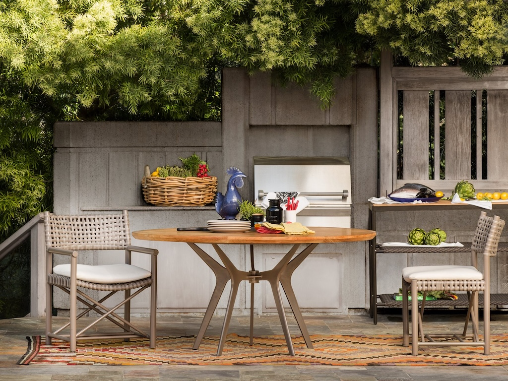 Baker McGuire Gartenmöbel - diese Gartenmöbel von Baker McGuire sind erhältlich bei Decoris Interior Design in Zürich mit Showroom am Bleicherweg - Innenarchitektur Zürich und Inneneinrichtung Zürich – Ihre Experten für Innenarchitektur, Planung, Bauleitung, Ausführung, Gestaltung