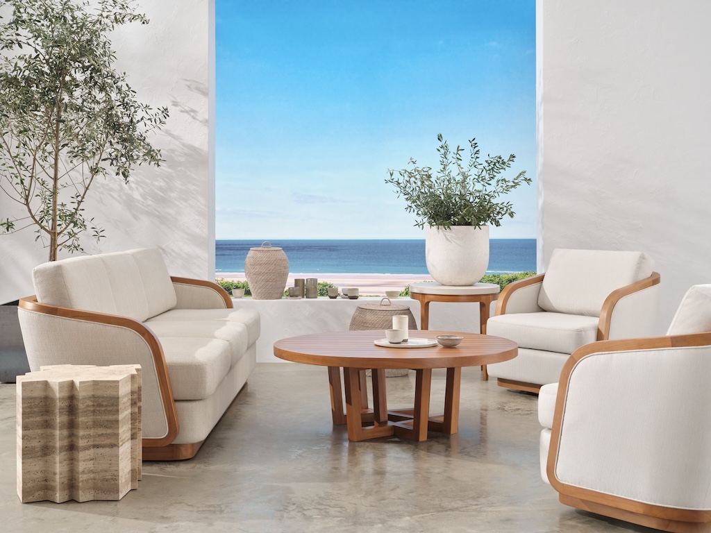 Baker McGuire Gartenmöbel - diese Gartenmöbel von Baker McGuire sind erhältlich bei Decoris Interior Design in Zürich mit Showroom am Bleicherweg - Innenarchitektur Zürich und Inneneinrichtung Zürich – Ihre Experten für Innenarchitektur, Planung, Bauleitung, Ausführung, Gestaltung