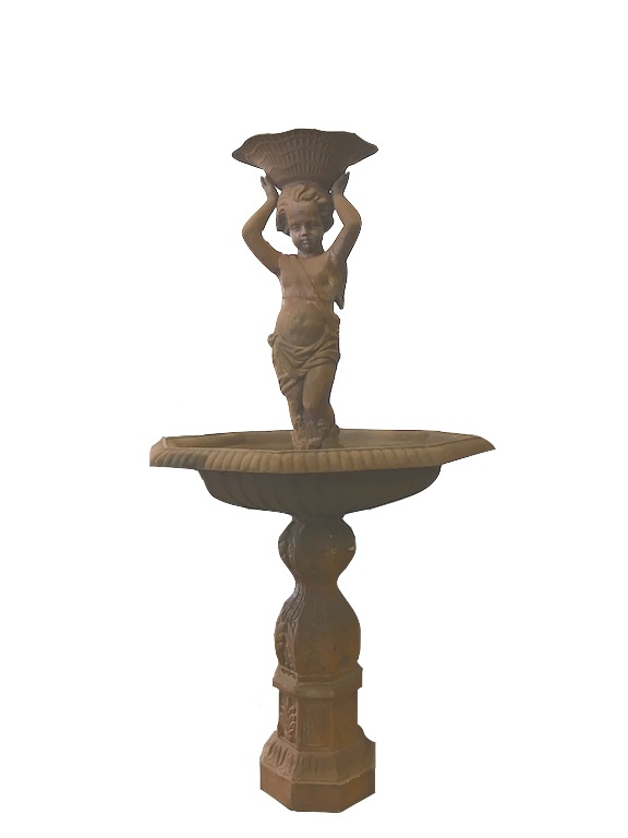 Gusseisenbrunnen und Gartendekor – diese Gusseisen-Brunnen und Gartendekore sind erhältlich bei Decoris Interior Design in Zürich mit Showroom am Bleicherweg - Innenarchitektur Zürich und Inneneinrichtung Zürich – Ihre Experten für Innenarchitektur, Planung, Bauleitung, Ausführung, Gestaltung