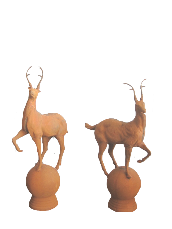 Gusseisenobjekte und Gartendekor – diese Gusseisen-Objekte und Gartendekore sind erhältlich bei Decoris Interior Design in Zürich mit Showroom am Bleicherweg - Innenarchitektur Zürich und Inneneinrichtung Zürich – Ihre Experten für Innenarchitektur, Planung, Bauleitung, Ausführung, Gestaltung