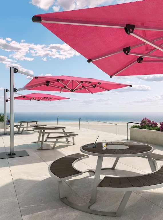 Janus et Cie Sonnenschirme - diese Sonnenschirme von Janus et Cie sind erhältlich bei Decoris Interior Design in Zürich mit Showroom am Bleicherweg - Innenarchitektur Zürich und Inneneinrichtung Zürich – Ihre Experten für Innenarchitektur, Planung, Bauleitung, Ausführung, Gestaltung