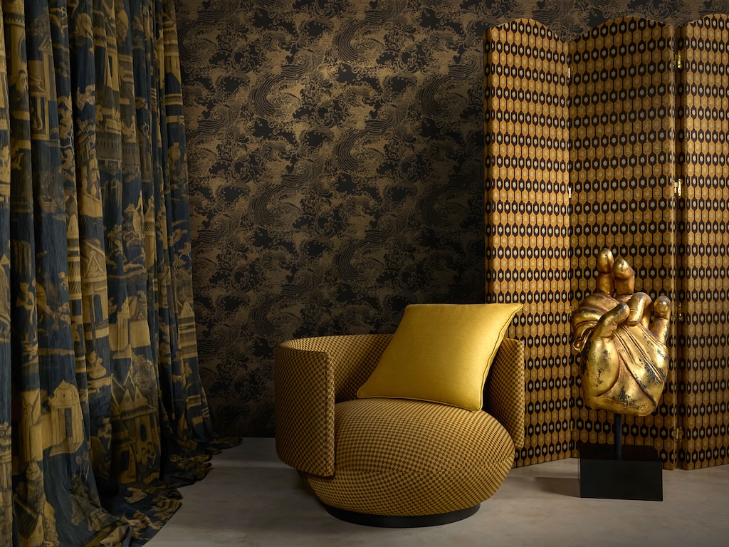 Jim Thompson - Tapeten – Diese Tapeten von Jim Thompson sind erhältlich bei Decoris Interior Design in Zürich mit Showroom am Bleicherweg - Innenarchitektur Zürich und Inneneinrichtung Zürich – Ihre Experten für Innenarchitektur, Planung, Bauleitung, Ausführung, Gestaltung