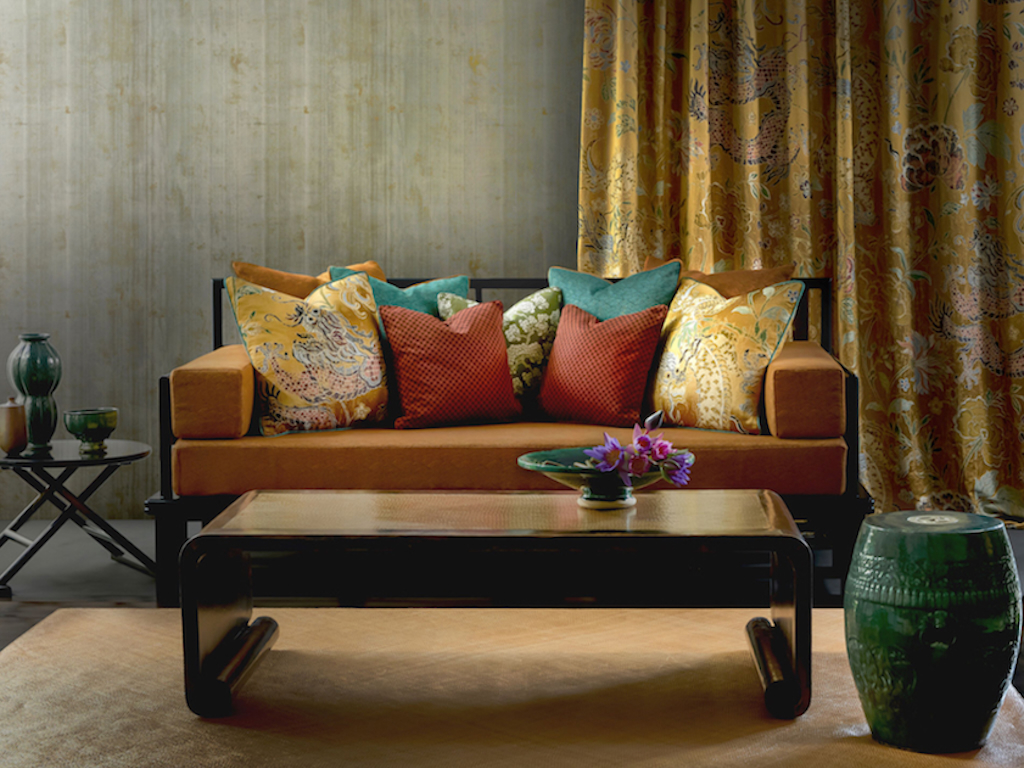 Jim Thompson - Tapeten – Diese Tapeten von Jim Thompson sind erhältlich bei Decoris Interior Design in Zürich mit Showroom am Bleicherweg - Innenarchitektur Zürich und Inneneinrichtung Zürich – Ihre Experten für Innenarchitektur, Planung, Bauleitung, Ausführung, Gestaltung
