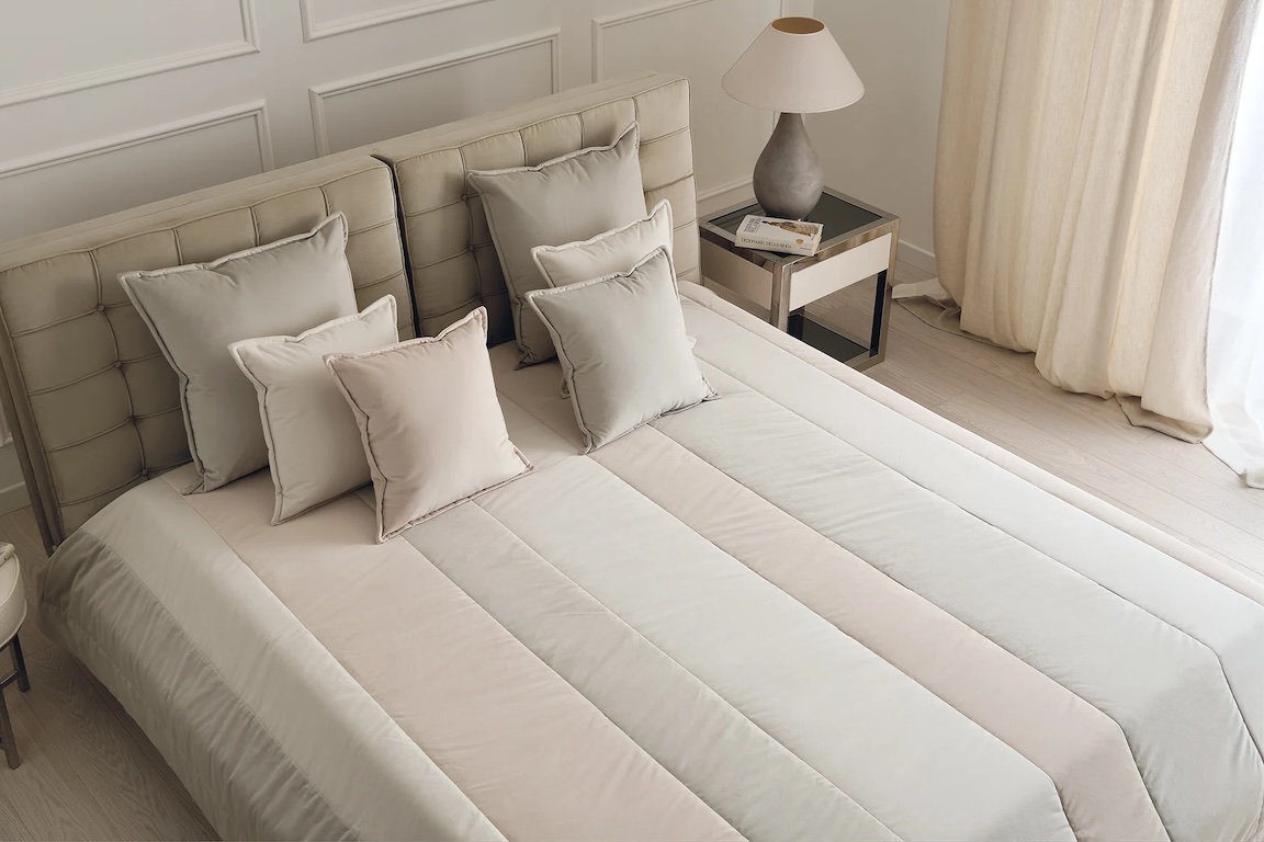 Mastro Raphael – Bettwäsche und Bettdecken – Quilts - diese Bettwäsche sowie Bettdecken und Quilts von Mastro Raphael sind erhältlich bei Decoris Interior Design Zürich - Innenarchitektur Zürich - Inneneinrichtung Zürich - Zürichberg – Ihre Experten für Innenarchitektur, Planung, Bauleitung, Ausführung, Gestaltung