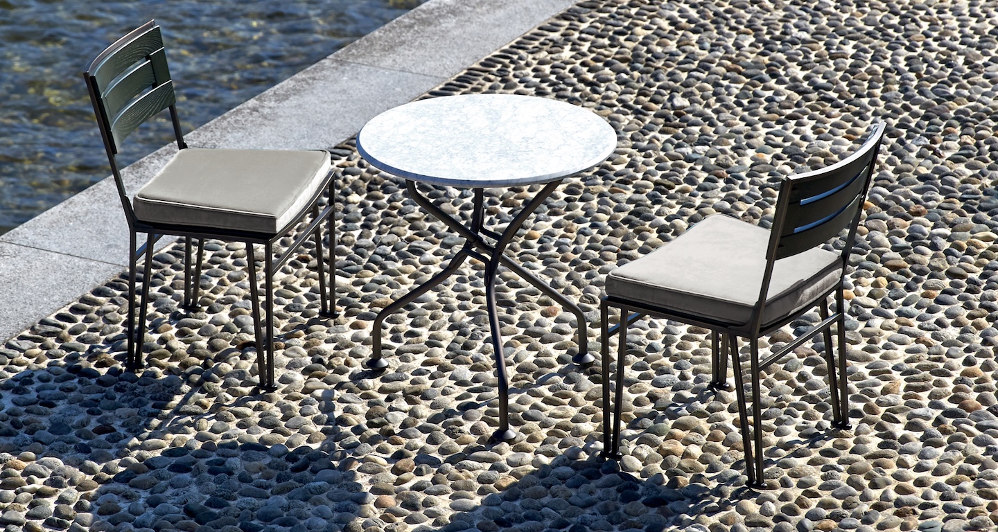 Promemoria Gartenmöbel - diese Gartenmöbel von Promemoria sind erhältlich bei Decoris Interior Design in Zürich mit Showroom am Bleicherweg - Innenarchitektur Zürich und Inneneinrichtung Zürich – Ihre Experten für Innenarchitektur, Planung, Bauleitung, Ausführung, Gestaltung