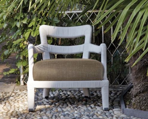 Promemoria Gartenmöbel - diese Gartenmöbel von Promemoria sind erhältlich bei Decoris Interior Design in Zürich mit Showroom am Bleicherweg - Innenarchitektur Zürich und Inneneinrichtung Zürich – Ihre Experten für Innenarchitektur, Planung, Bauleitung, Ausführung, Gestaltung