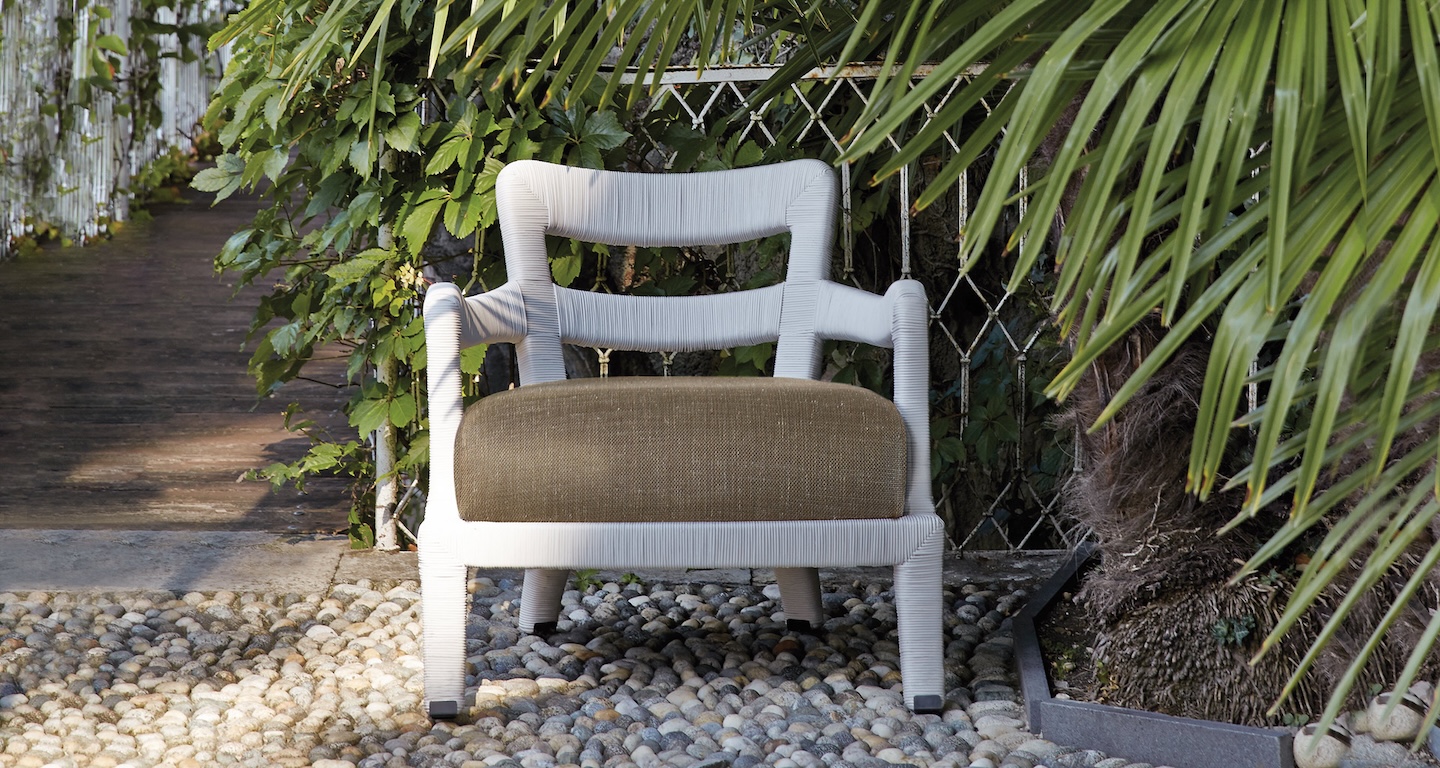 Promemoria Gartenmöbel - diese Gartenmöbel von Promemoria sind erhältlich bei Decoris Interior Design in Zürich mit Showroom am Bleicherweg - Innenarchitektur Zürich und Inneneinrichtung Zürich – Ihre Experten für Innenarchitektur, Planung, Bauleitung, Ausführung, Gestaltung