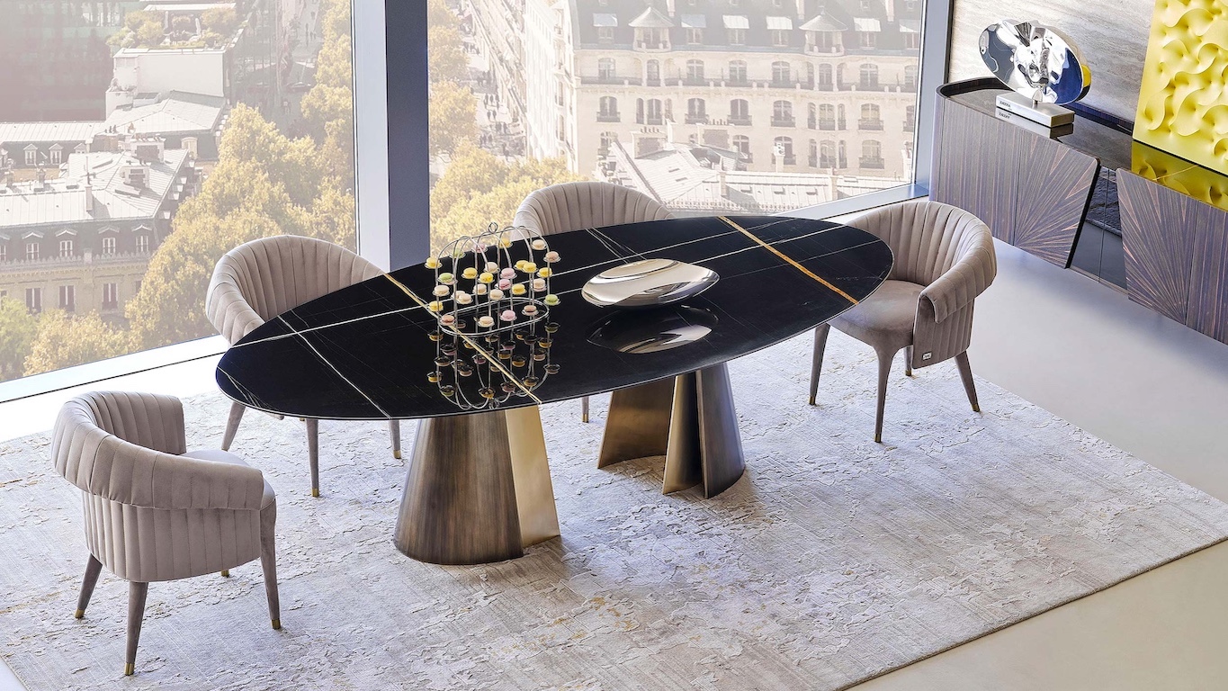 Rugiano Möbel – Diese Möbel von Rugiano sind erhältlich bei Decoris Interior Design in Zürich mit Showroom am Bleicherweg - Innenarchitektur Zürich und Inneneinrichtung Zürich – Ihre Experten für Innenarchitektur, Planung, Bauleitung, Ausführung, Gestaltung