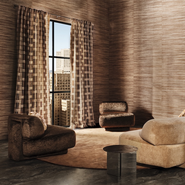 Zinc by Romo - Tapeten – Diese Tapeten von Zinc by Romo sind erhältlich bei Decoris Interior Design in Zürich mit Showroom am Bleicherweg - Innenarchitektur Zürich und Inneneinrichtung Zürich – Ihre Experten für Innenarchitektur, Planung, Bauleitung, Ausführung, Gestaltung